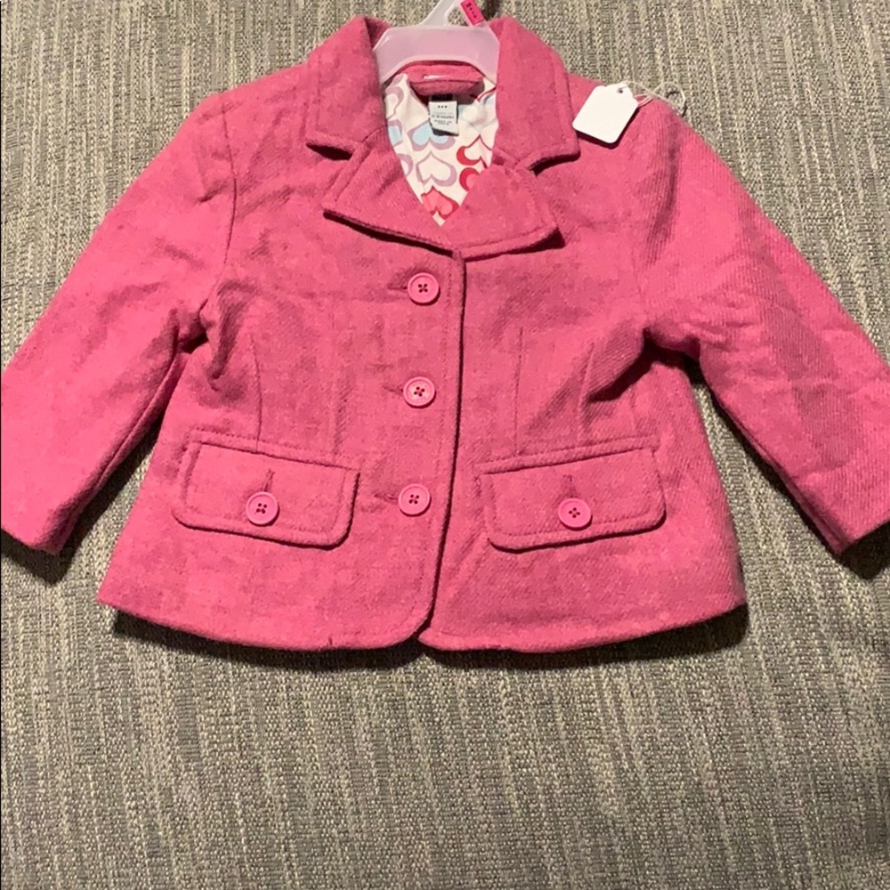Pink toddler jacket